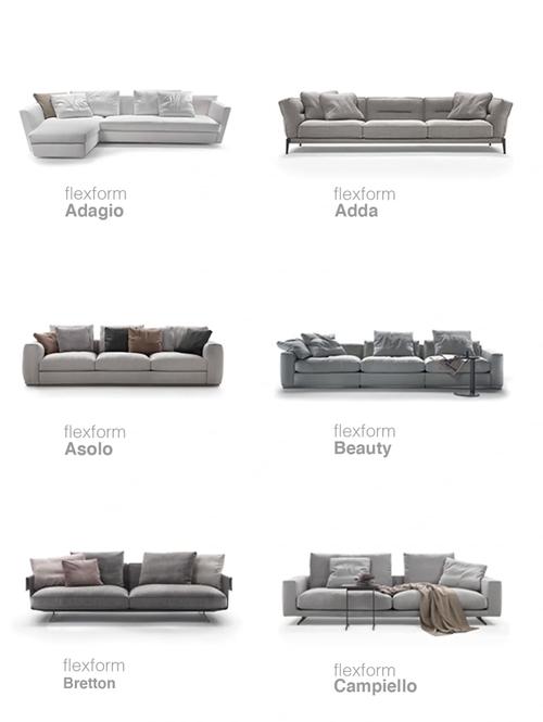 flexform軟體沙發大檢閱